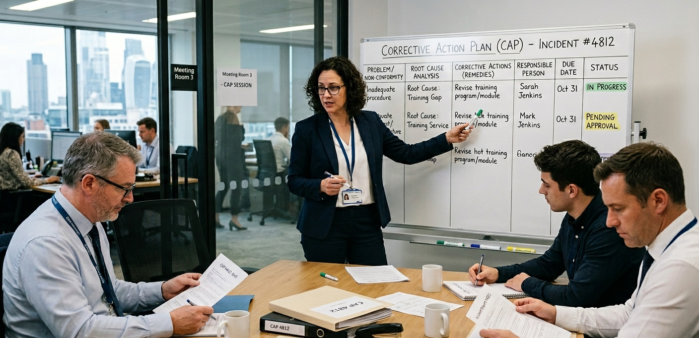 Corrective Action Plan